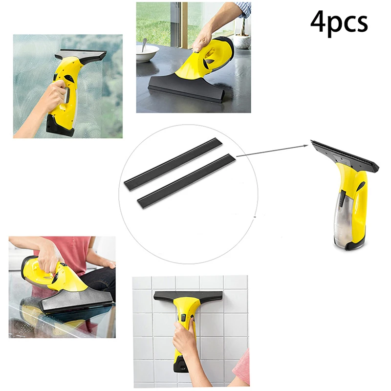 Скребок для пылесоса Karcher WV50 WV60 WV70 WV75 WV2 2 шт. Сменная головка вытягивания губ