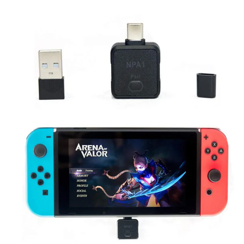 Беспроводной Bluetooth тип-c аудио передатчик USB адаптер для nintendo Switch PS4