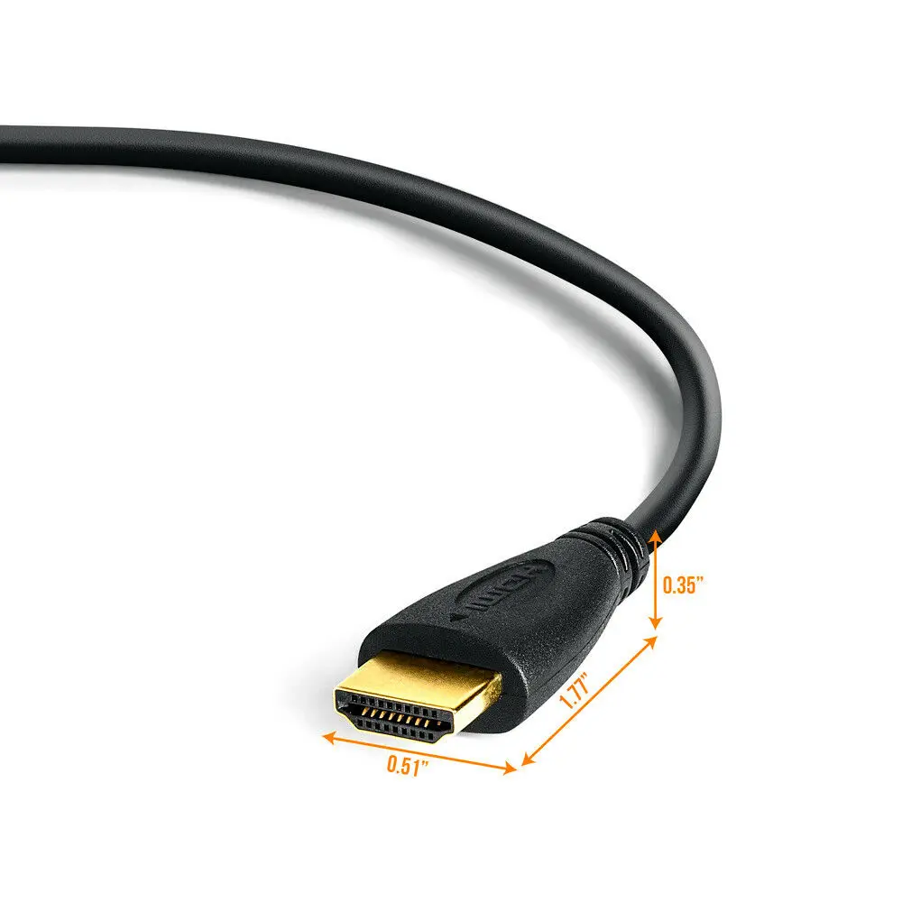 Высокая скорость 1080P 1M 2M 3M 5M 10M 15M HD tv 3D HDMI кабель V1.4 2160p HD 4K 3D Аудио V2.0 Ultra HD tv lcd проектор для ноутбука