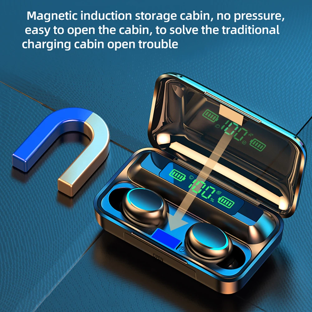 Wireless Bluetooth Headphone 2000mah Stereo Sports Wireless Headphone Headphone For Iphone