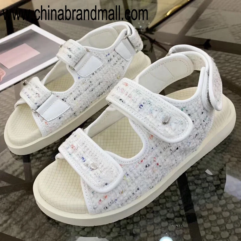 

Colorful Sandals For Women Flat Sandals 2019 Genuine Leather Sole Colorful Sandals Platform