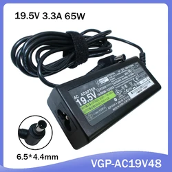Adaptateur d'alimentation ca pour ordinateur portable Sony VAIO, 19.5V, 3,3 a, 65W 