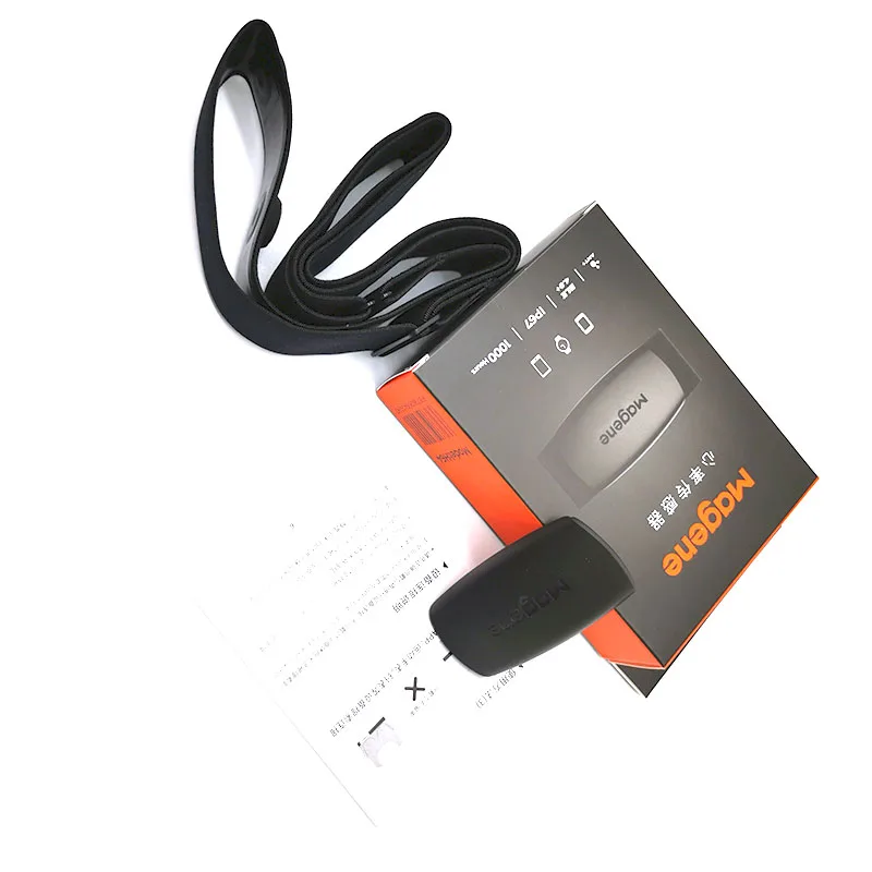 Magene H64 Mover x 2 ANT + Bluetooth 4 0 датчик сердечного ритма нагрудный ремень|Велокомпьютеры| |