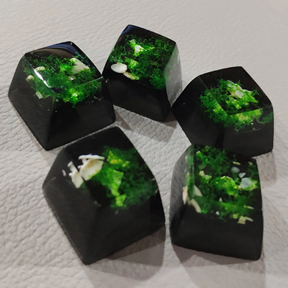 Дизайн Grassland колпачки для ключей с подсветкой переключателя Cherry Mx механическая