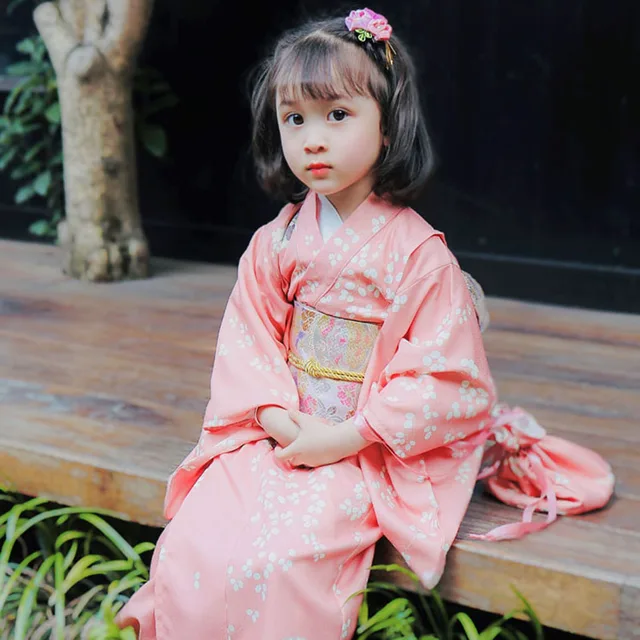 Kimono Japanese Yukata Children | Japanese Kimono Child | Japanese Kimono  Kids - New - Aliexpress