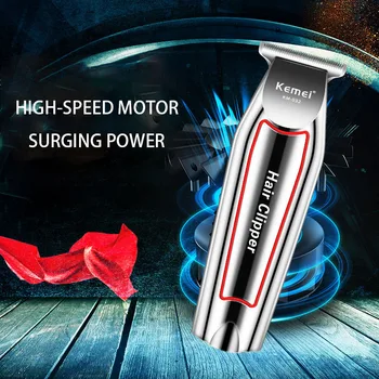 

Hair Trimmer Professional Cordless Hair Clipper Beard Trimmer Men's Hair Cutter Barber Haircut Machine 0 mm Baldheaded