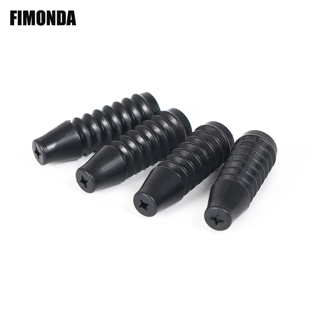Rubber Super Scale Shock Boot Dust Cover For 1/8 Rc Monster Short