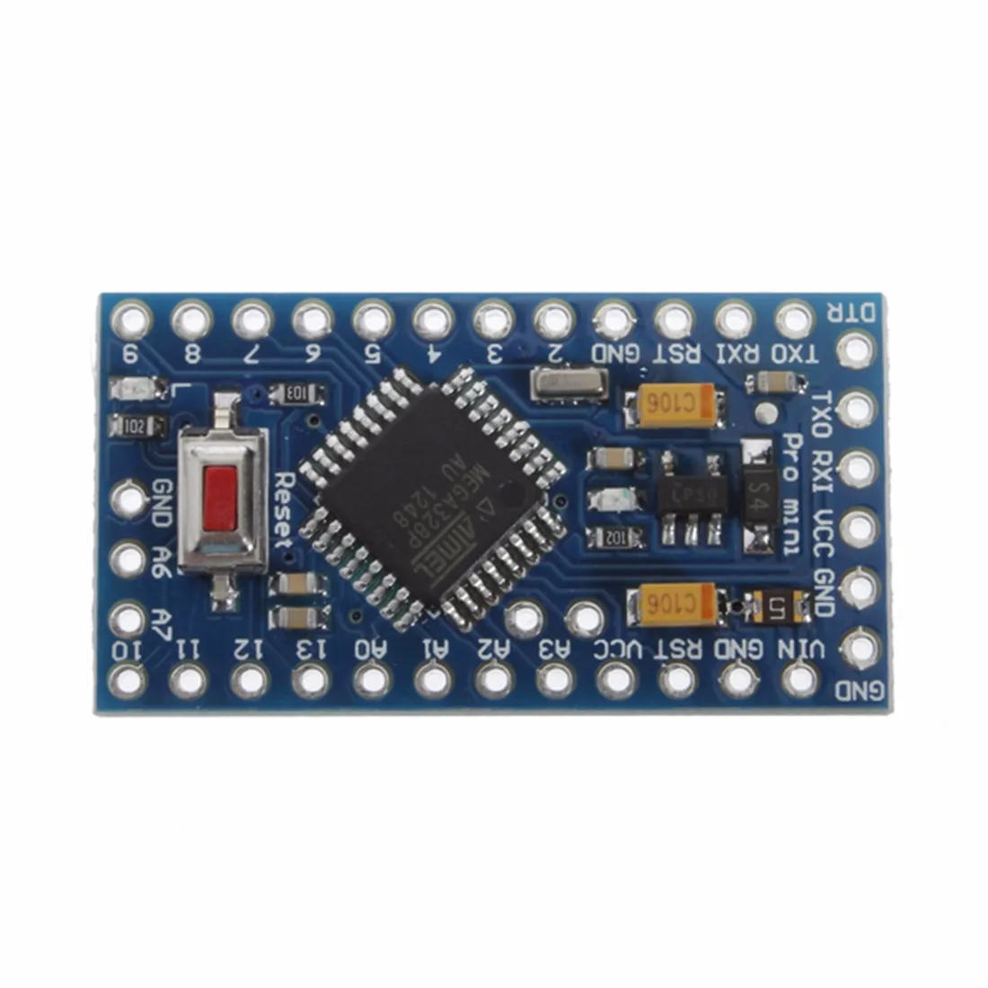 LEORY Mini ATMEGA328 328p 5V 16MHz для Arduino совместимый Pro модуль платы