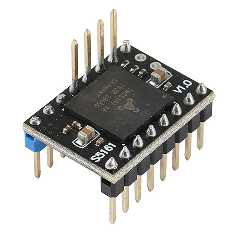 TMC5161 V1.0 SPI шаговый двигатель драйвер высокой мощности 3d принтер части 3.5A бесшумный драйвер StepStick для Nema 17 23 мотор