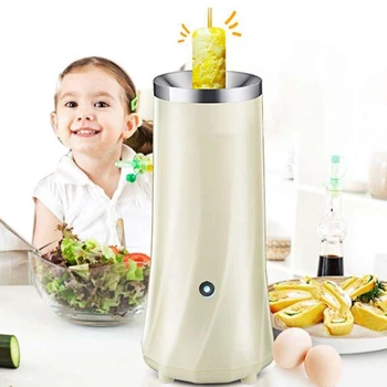 

Egg Master Roll Maker Multi-Function Breakfast Egg Roll Machine Home DIY Egg Cooker Fast and Durable(110-220V)(White)US Plug