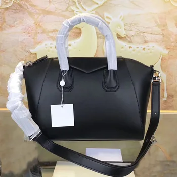

2020 Real Cowhide Women's Bag Fashion Leisure Leather Postman Bag High Quality Designer Luxury Large Capacity Handbag