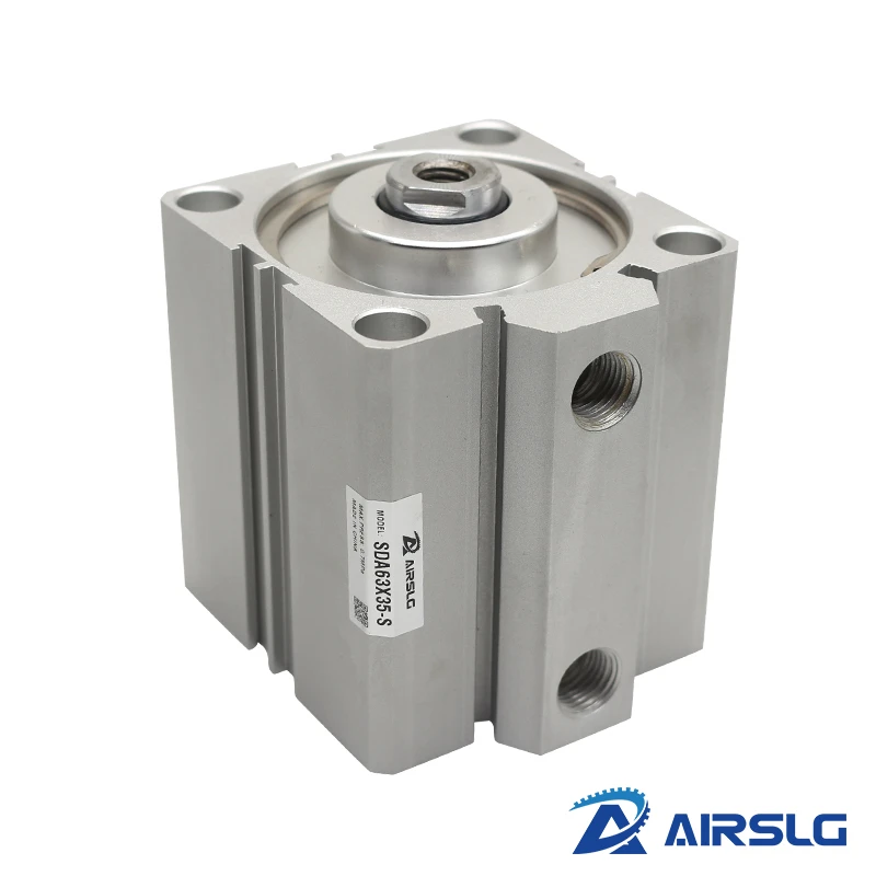 Nuevo SDA50x25 neumática SDA50-25 Cilindro de doble efecto Compacto AIRTAC tipo SDA