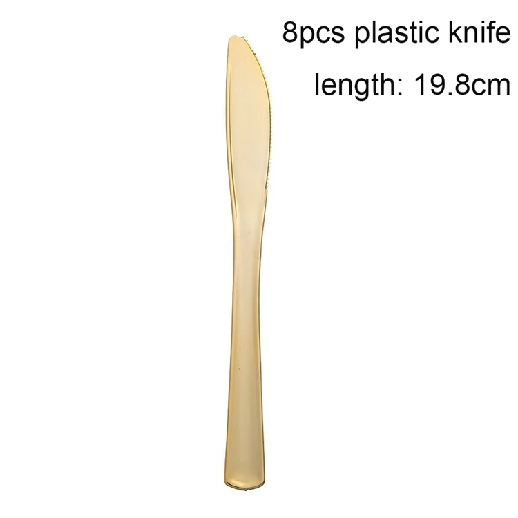Plastic Knife 8pcs Joriwoo To Be Bridal одноразовая посуда для вечеринки Mr Mrs свадебное украшение стол команда свадебный душ принадлежности для вечеринки-девичника - Цвет: Plastic Knife 8pcs