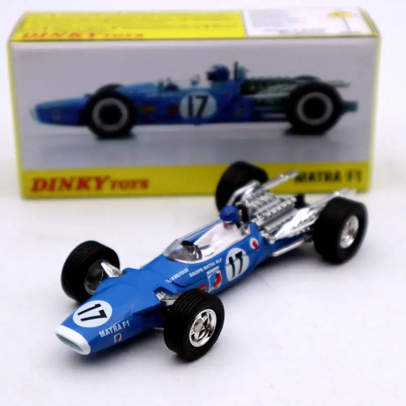 Автомобиль из сплава 1:43 Atlas Dinky Toys 1417 MATRA F1 DUNLOP #17 литые модели автомобиля