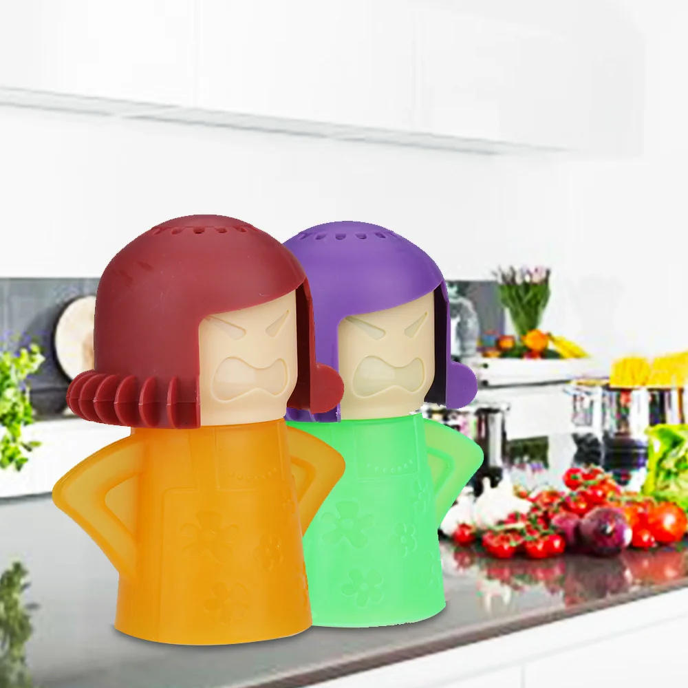 B3-Microwave очиститель Angry Mama легко очищает свч печь пароочиститель приборы для кухни Холодильник очистки
