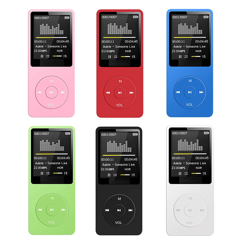 Lettore MP3 registra sport senza perdita di rumore con microfono