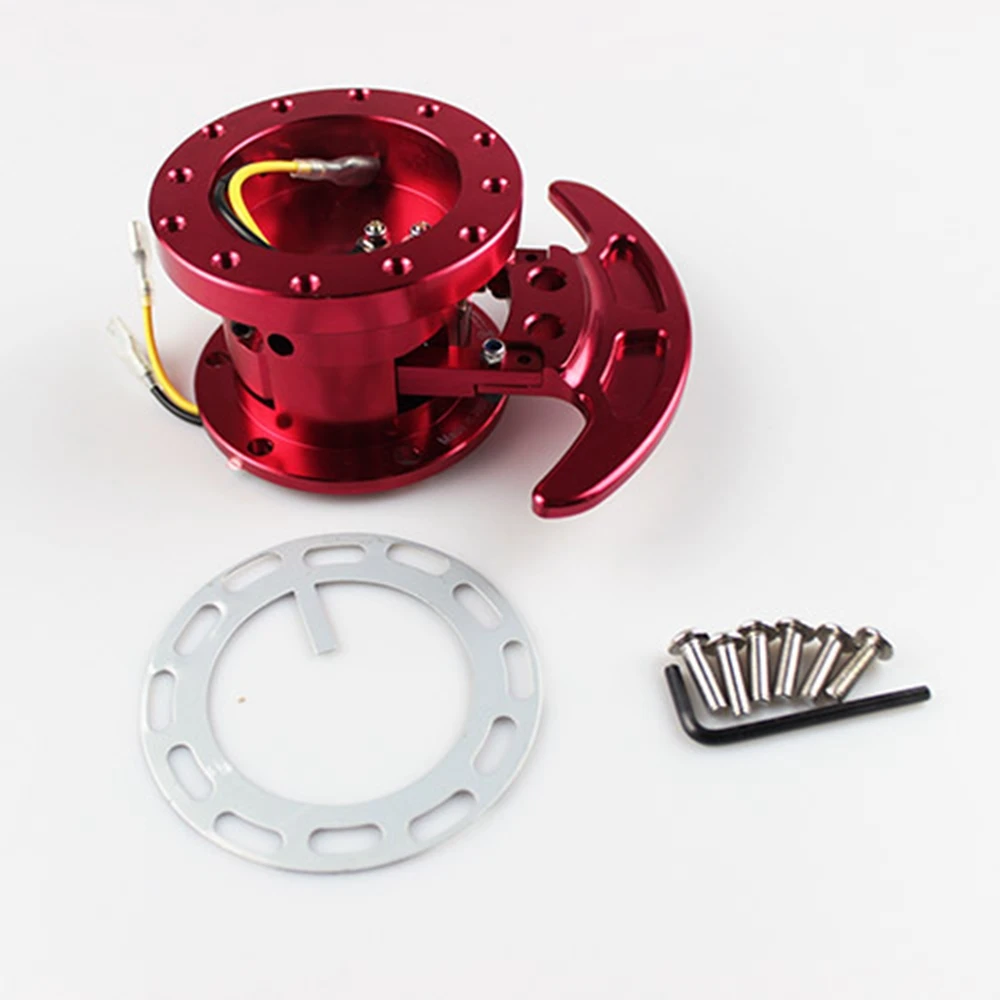 New-High-WORKS-BELL-Tilt-Racing-Steering-Wheel-Quick-Release-Hub-Kit-Adapter-Body-Removable-Snap(8)