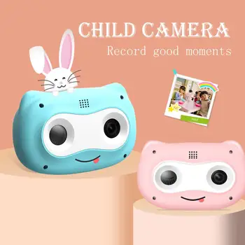 

Mult Language Children's Digital Camera Cute Toy Cat 2 Inch 5MP HD Video Camera For Kids Camera For Children Birthday Gift
