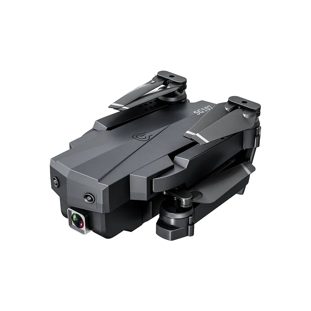 Дрон SG107 4K с камерой складной Квадрокоптер оптическим потоком Wi Fi FPV RC вертолет