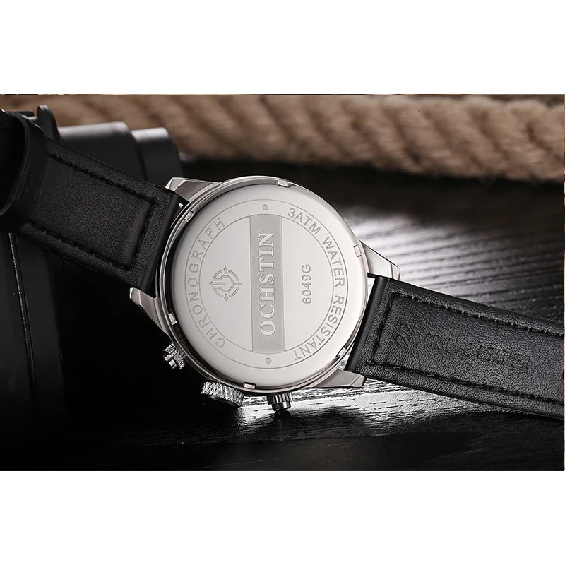 Ochstin 2020 Man Quartz Watch Luxury Brand Casual Chronograph Military Waterproof Sport Unisex Clock