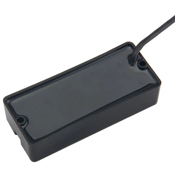 

Black 4 String Bass Guitar Pickup Passive Bridge & Neck Pickup, 4 Wire