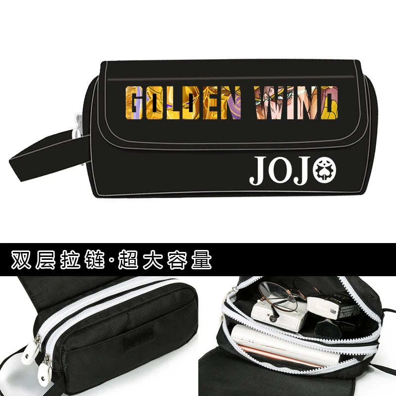 Style 6 Причудливый кошелек JoJo Adventur, косметичка, канцелярские принадлежности, сумка-карандаш для девочек и мальчиков, подарок, Снова в школу, ручная сумка, переносная - Цвет: Style 6