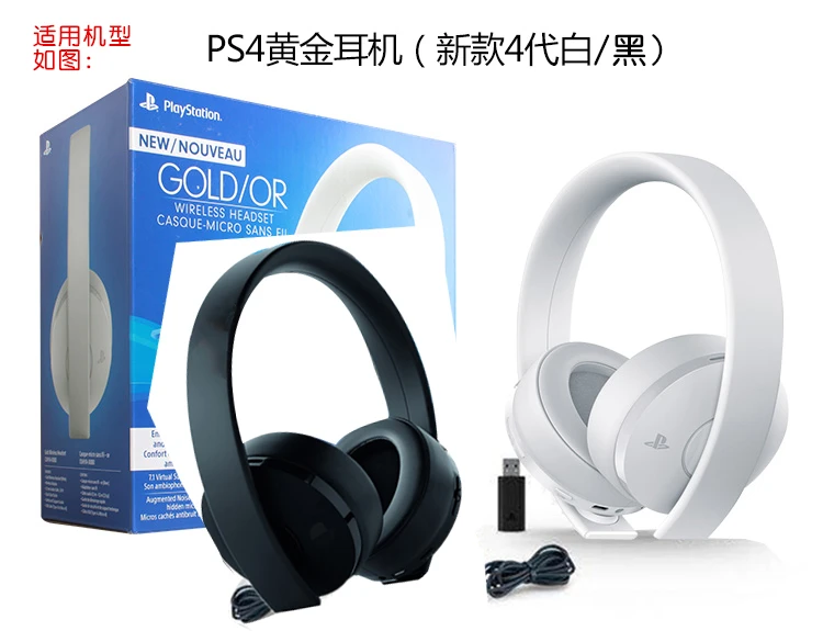 Replacement cushion ear pads for SONY PS4 GOLD 7 0 PSV PC VR CUHYA0080 Headphone