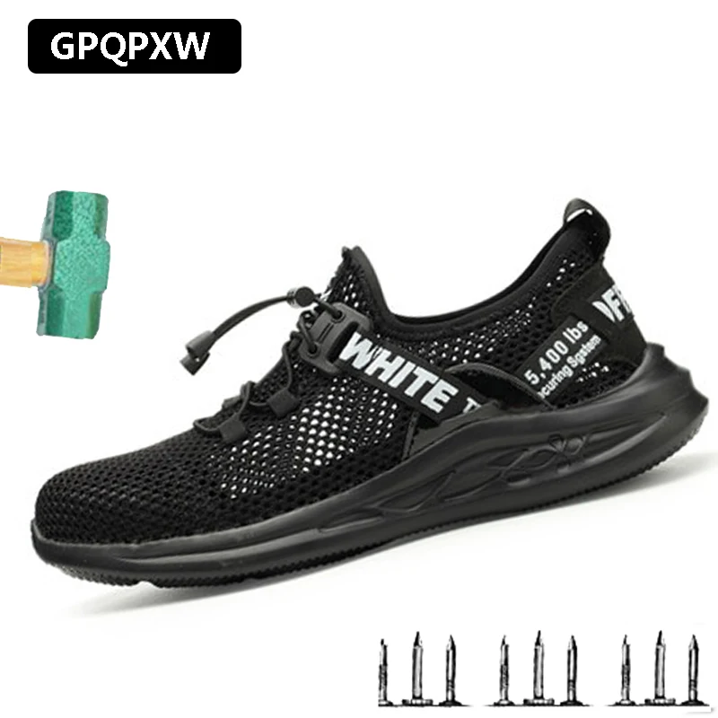 breathable mens work shoes