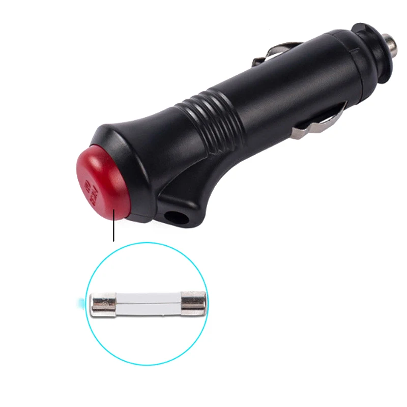 1 шт. 12 В 24 в мужской Автомобильный Прикуриватель разъем на выключатель