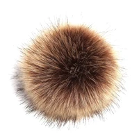 12cm Fake Fur Hair Fluffy Pompom Ball Pendant Hat Bag Shoes Fake Fur Hair Fluffy Pompom Ball Pendant Hat Bag DIY Accessories 1