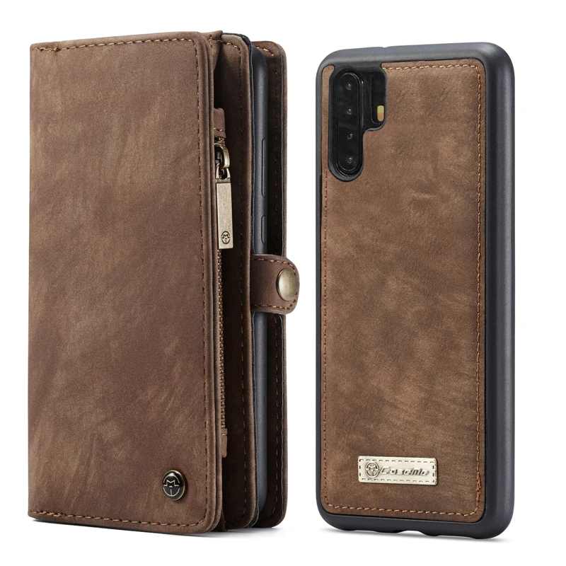 Ретро Кожаный чехол-кошелек на магните для huawei P30 Pro, кошелек, чехол с держателем карты, съемный чехол для huawei P30 Lite, чехол-кошелек