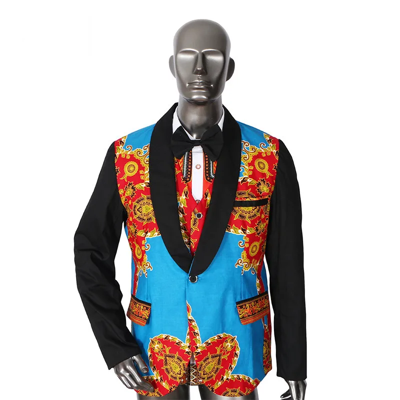 Party Wedding African Clothes Mens Printed Blazer Men Jacket Vest Fashion Slim Suits Dashiki Blazer WYN176 Party Wedding African Clothes Mens Printed Blazer Men Jacket Vest Fashion Slim Suits Dashiki Blazer WYN176