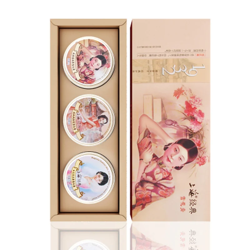 Shanghai lady крем Snow 80 мл * 3 шт/коробка уход за лицом или руками cremas blanqueadoras de dia y noche crema