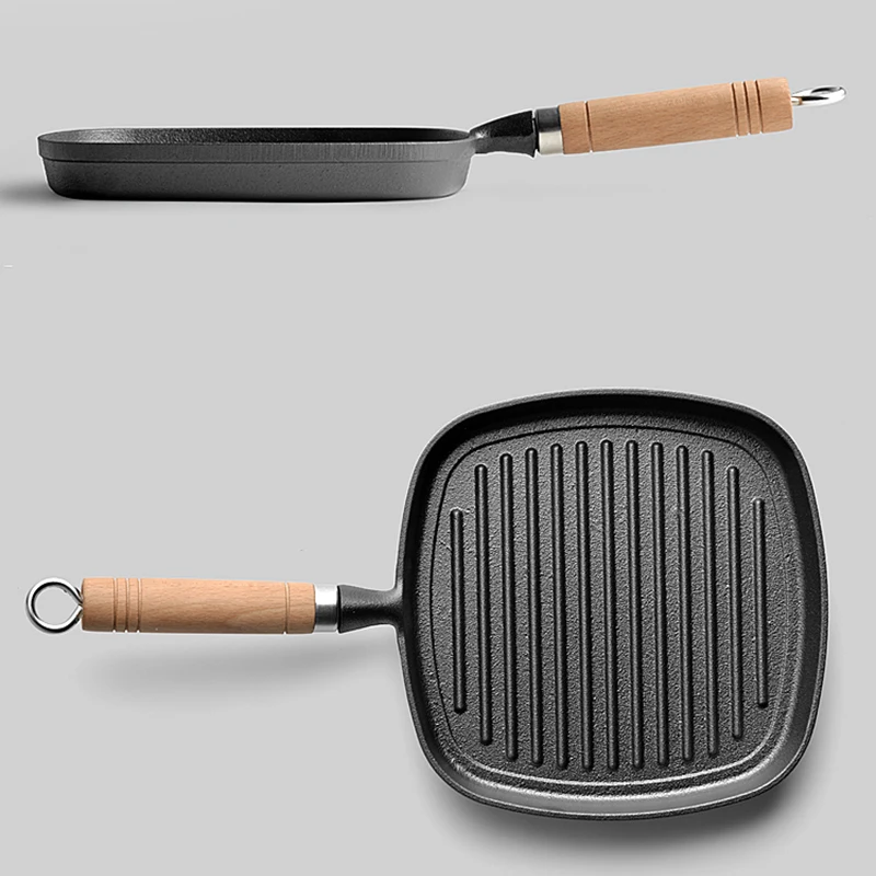 Striped frying pan