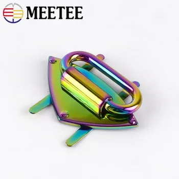 

4/10pcs Women Bag Handle Decorative Buckles Fashion Handbag Strap Connector For Bag Metal Buckle Hanger Hardware DIY Accessories