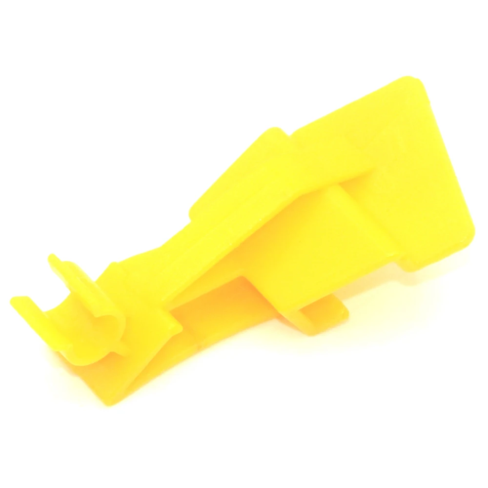 1Pc Yellow Plastic Hood Prop Rod Clip Fixed 8A6116828AB Fit For Ford Fiesta MK7 2008 2009 2010 2011 2012 2013 Car Accessories hood prop rod clip