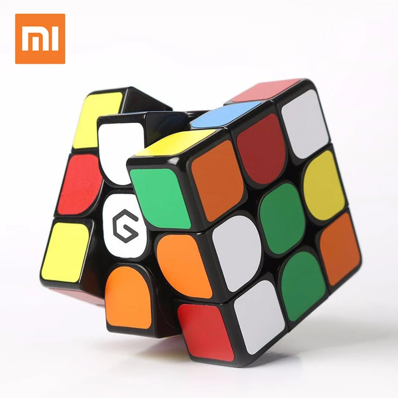 Xiaomi Mijia Giiker M3 Магнитный куб 3x3x3 яркий цвет квадратный магический куб головоломка научное образование работа с giiker app - Цвет: color