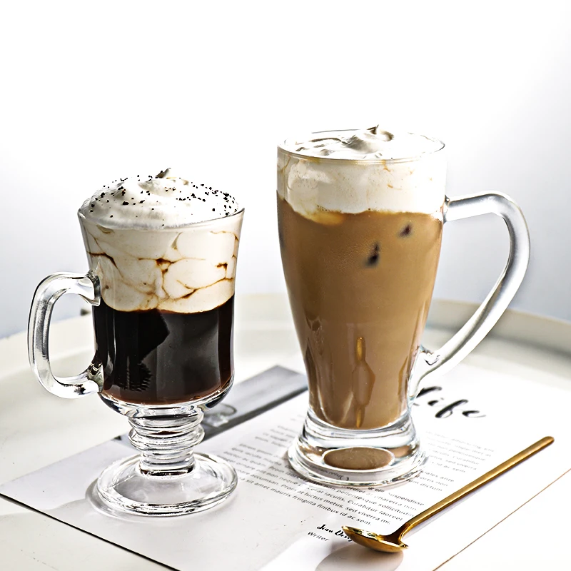 deux verres d'irish coffee