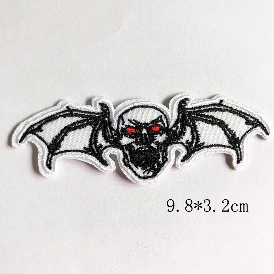 Skull Hand Cartoon Embroidered Iron-On Patch - DIY Apparel Accessory