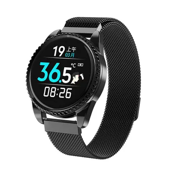 

Smart Watch men Body Temperature Monitoring IP68 Waterproof Smart band Heart Rate Monitor Fitness Tracker Smartwatch