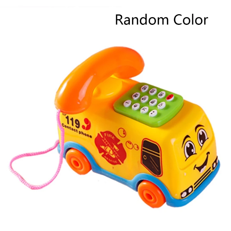 N80C Kids Simulation Electric Lifelike Phone Portable Educational Toys with LIght | Игрушки и хобби