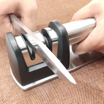 

Household sharper kitchen knife fine coarse apex edge handdle 200mm*60*60 grinding tools Dual use