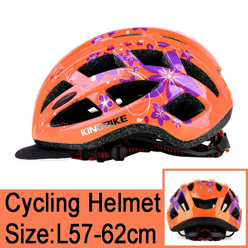 Велосипедный шлем, шлем Ciclismo, шлем, женский розовый шлем - Цвет: 657-orange