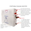 18KW Steam Generator for Shower 380V Home Steam Machine Sauna Equipment Sauna Bath SPA Steam Shower with Digital Controller 5