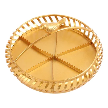 

1PC Iron Art Mosquito Coil Holder Household Sandalwood Incense Burner Luxurious Mosquito Coil Stand Novel Birdcage Mosquito Coil