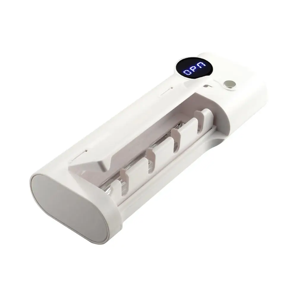 2 in 1 UV Light Ultraviolet Toothbrush Sterilizer Toothbrush Holder Automatic Toothpaste Squeezers Dispenser Home Bathroom Set 2 in 1 UV Light Ultraviolet Toothbrush Sterilizer Toothbrush Holder Automatic Toothpaste Squeezers Dispenser Home Bathroom Set