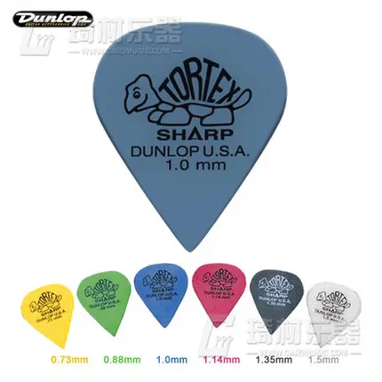 Медиатор для электрогитары Dunlop Tortex Sharp | Спорт и развлечения