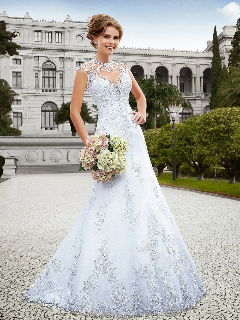 Jurk bruiloft witte mermaid wedding dress lace satin vintage bruid jurk vestido de noiva sereia bruidsjurk QUEEN BRIDAL Q16 Jurk bruiloft witte mermaid wedding dress lace satin vintage bruid jurk vestido de noiva sereia bruidsjurk QUEEN BRIDAL Q16