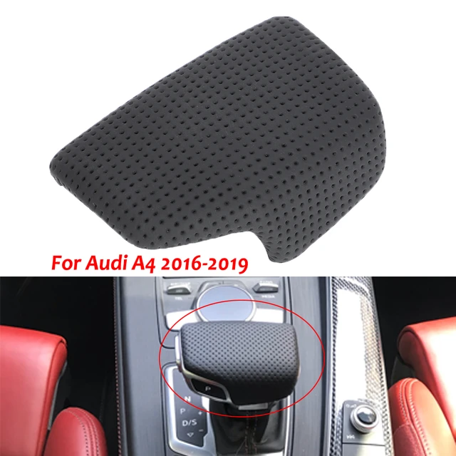 A4 a5 Leder Schaltknauf Handball abdeckung für Audi a4 b9 a5 q7 2014-2019  Schalthebel Kopf bedeckung Verkleidung schutz 4 m1713139f - AliExpress