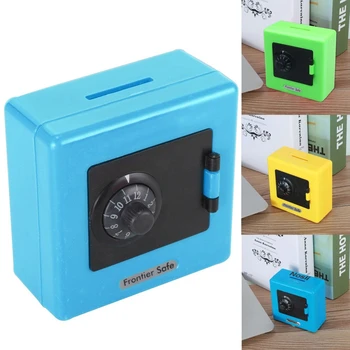 

Small Password Lock Coin Savings Storage Money Box Practical Portable Simple Password Cash Safe Piggy Bank Bank